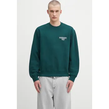 Pánská mikina Bavlněná mikina Carhartt WIP Alumni, XXL, zelená, 79X