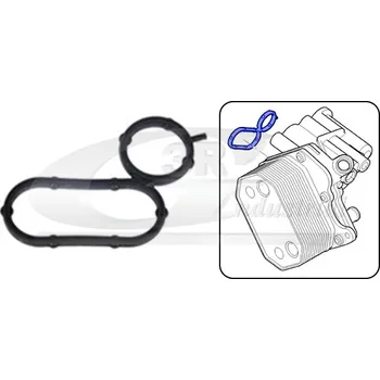 Chladič motoru Těsnění chladiče oleje 3RG 76204