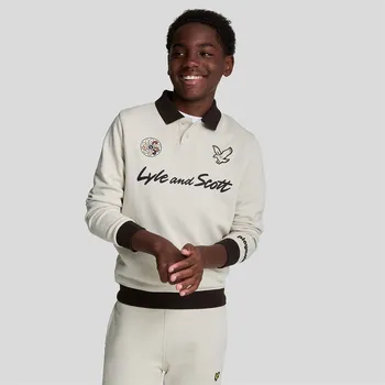 Chlapecká mikina Lyle and Scott Beige 1207783 12-13