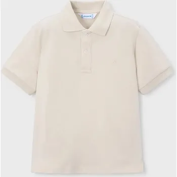 Dětská bavlněná polokošile Mayoral 150.5A.Mini.PPY2 béžová 12X, vel. 92