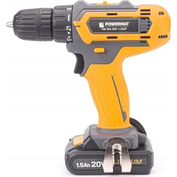 Aku vrtací šroubovák 20V PM-WA-20V-1,5AZT POWERMAT