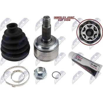 Poloosa kola Sada kloubů pro hnací hřídel NTY NPZ-HD-067