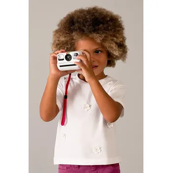 Dětské bavlněné tričko Mayoral 3013.6H.Mini.PPY2 bílá 00X, vel. 116