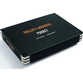 Diář Leuchtturm 1917, Notesy Bullet Journal, černé, 3 ks - Formadore