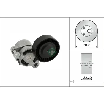 Rozvod motoru Napínák žebrovaného klínového řemenu INA 534 1006 10