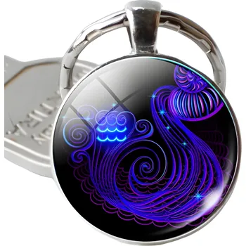 Přívěsek Přívěsek na klíče Zodiac 30802, Znamení zvěrokruhu Vodnář