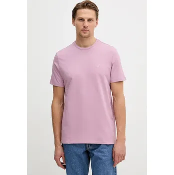 Pánská móda Bavlněné tričko Calvin Klein Jeans LV04RD254G fialová 40X, vel. M