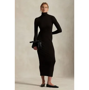 Dámské oblečení Šaty Polo Ralph Lauren 211978153 hnědá 89X, vel. S