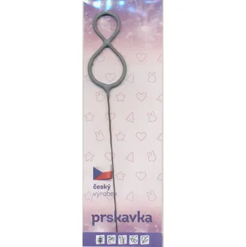 Drutep Prskavka stříbrná - číslo 8