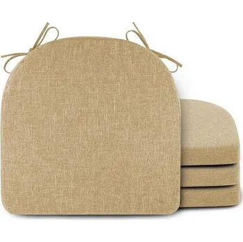 přikrývka Sedák z paměťové pěny FlyGulls béžový 4 ks