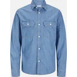 Košile Jack and Jones Lt Blue Denim 1209955 2XL