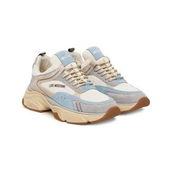 Dámská obuv Sneakersy LOVE MOSCHINO JA15426G1OIQ511B Světle modrá 36