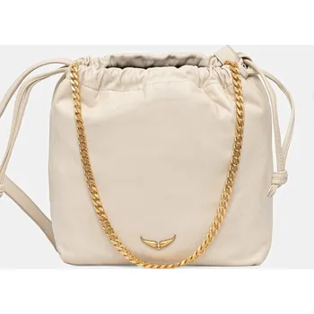 Kabelka Kožená kabelka ZADIG&VOLTAIRE LWBA04016 béžová 01X, vel. ONE SIZE