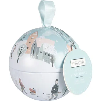 Party dekorace Svíčka v plechovce - Jiskra zimy