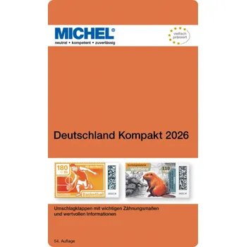 Obal pro sběratelský předmět SAFE Michel Kompaktní katalog známek Německa 2026