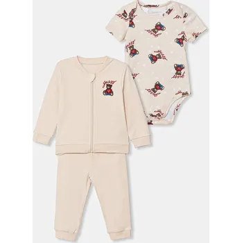 Kojenecká souprava Kojenecká tepláková souprava Guess H6RW02.KA6W4.PPY2 béžová 08X, vel. 68-76