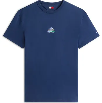 Pánské oblečení Tričko Tommy Jeans Dark Night Navy 1209397 M