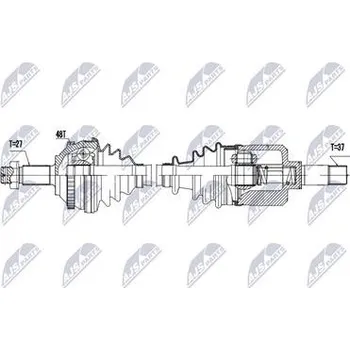 Hnací hřídel - poloosa NTY NPW-CT-180