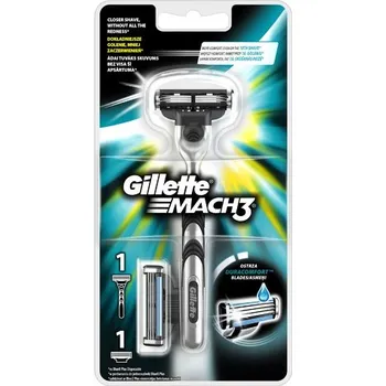 Gillette Mach3 - Holicí Strojek + 2 náhradní hlavice