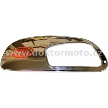 Motodoplněk Kryt nádrže levý Jawa 634, 350 OHC, chrom