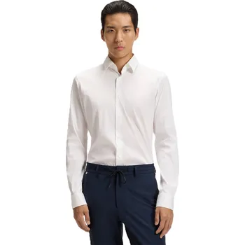 Pánská košile Košile Boss White 1209230 16.5 inch