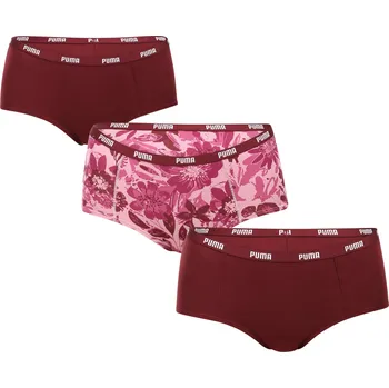 Kalhotky 3PACK dámské kalhotky Puma vícebarevné (701234182 001) L 701234182 001 Možnost vrácení zboží ZDARMA do 120 dnů!