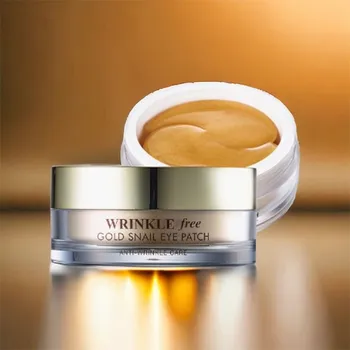 Péče o oční okolí GOLD Energy SNAIL Synergy - Wrinkle Free Gold Snail Eye Patch - Luxusní polštářky pod oči se šnečím mucinem a zlatem - 60 ks/ 90 g