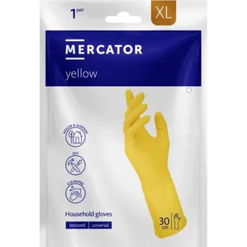 Vyšetřovací rukavice Rukavice opakovaně použitelné Mercator vel. XL latexové 2 ks