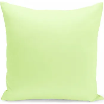 Povlak na polštářek Jednobarevný povlak na polštář ve světle zelené barvě 40x40 cm