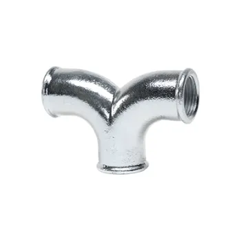 Vodovodní potrubí GEBO Pozink T-kus dvojitý oblouk 6/4" 132-8V