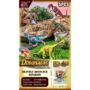 Dinosauři v sáčku velké 5 kusů