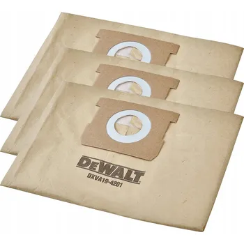 Sáček do vysavače Papírový sáček do vysavače DeWalt DXVA19-4204 3 ks
