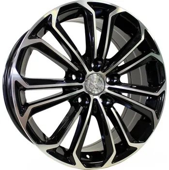 Alu kolo Alu kola Racing Line BK667, 17x7 5x114.3 ET45, černá + leštění