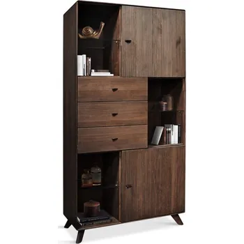 Knihovna Vitrína masiv Trieste II jádrový buk