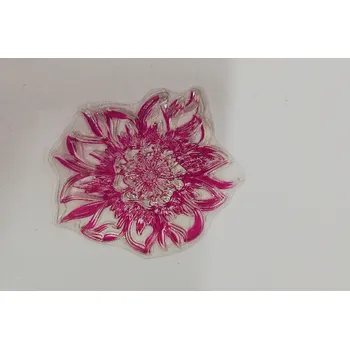 Razítko Razítko silikonové - květina č.1 - 8 cm