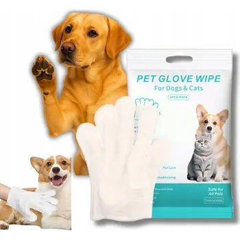 Kosmetika pro psa Rukavice pro mytí kočky, pečující, relaxační, proti zápachu 0,2 g