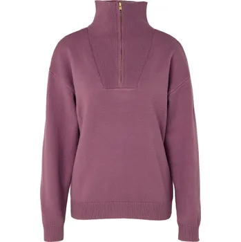 Dámský svetr 724930 - Tchibo - Pletený svetr troyer - pro ženy - vel. L 44/46 - barva: fialová