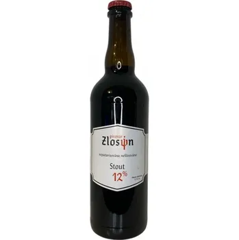 Pivo Pivovar Zlosin Stout 12 0,7l pivovar Zlosin