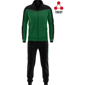 Moto kalhoty Sportovní souprava GIVOVA Roma green-black XL