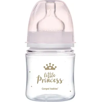 Kojenecká láhev Antikoliková lahvička 120ml Canpol Babies - Little Princess