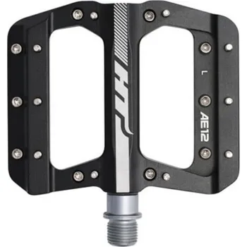 Pedál na kolo Platformové pedály HT AE12 černé