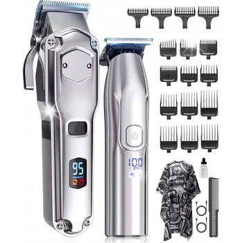 Strojek na vlasy Jack & Rose Professional Sada strojek na vlasy a zastřihovač vousů, černá