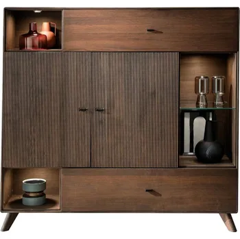 Komoda Vysoká masivní komoda Trieste II jádrový buk