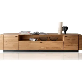 Televizní stolek TV stolek dub 219 cm Davos II divoký dub