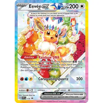 Sběratelská karetní hra Eevee EX SVP 174