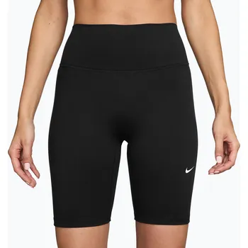 Dámské oblečení Dámské šortky Nike One High-Waisted Biker 8" black/white