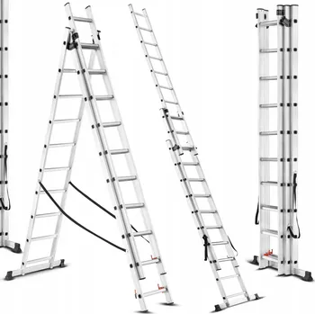 Žebřík Žebřík HardMaister z hliníku 30 až 150 kg