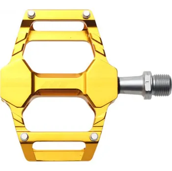 Pedál na kolo Platformové pedály HT HT-ARS06 zlaté