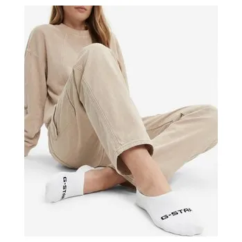 Pánské ponožky Kotníkové ponožky G-Star Raw AS_G-STAR_S_124_SS25 (3-PACK) Bílá 39_42