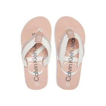 Dámské žabky Žabky Calvin Klein Jeans V3A8-80843-0058 M Růžová 30